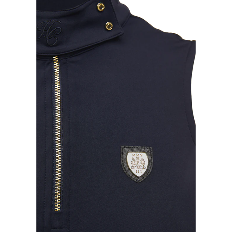 Holland Cooper Elite Sleeveless Base Layer - Ink Navy-7